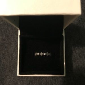 Alluring Princess Stackable Ring, CZ